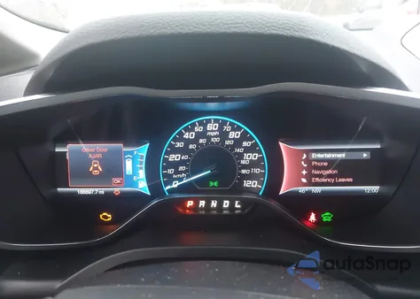 2013 Ford C-Max Hybrid Sel из США, поврежденный, VIN 1FADP5BU6DL536827